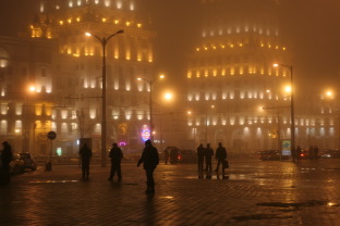 Минск: туманный советский город