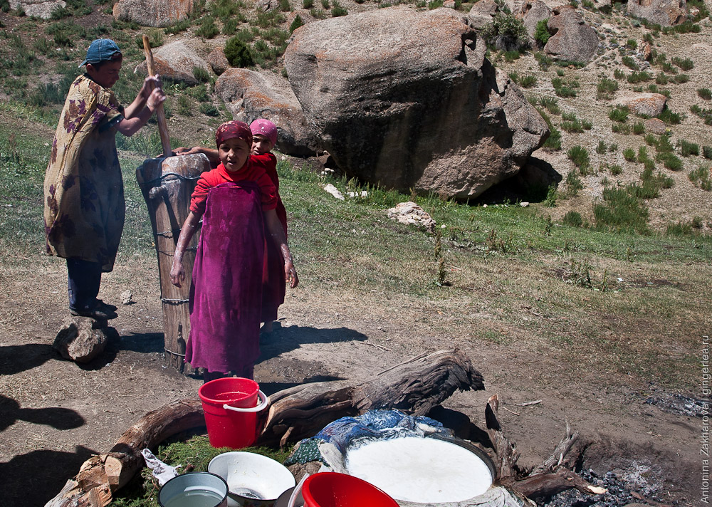 Жители Таджикистана. Фото