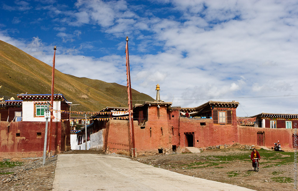 тибетский монастырь в Цинхае