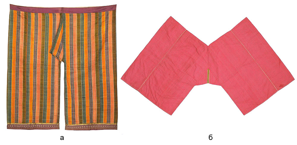 широкие и прямые индийские шальвары