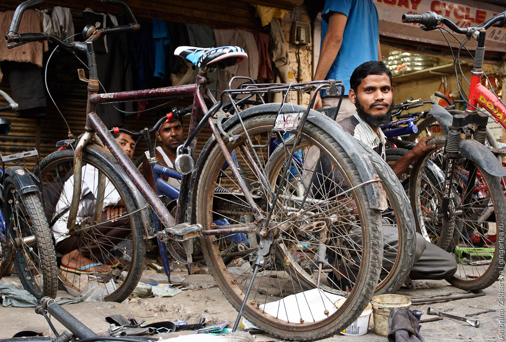 велосипеды в Индии, Дели