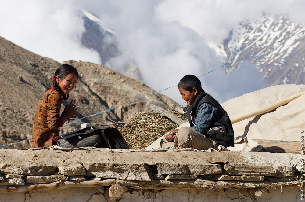 Тибетская деревня Нако GingerTea.ru