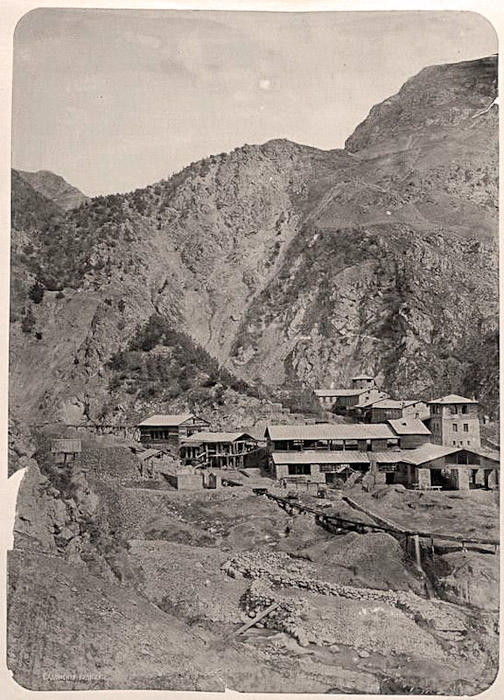 Садонский рудник в 1886 году