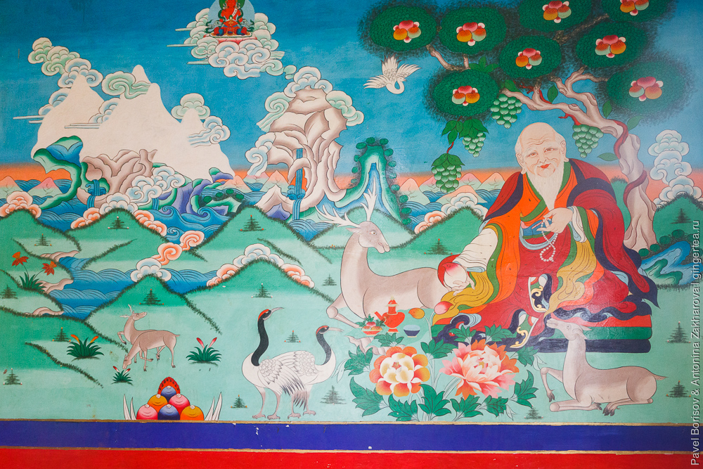 6 символов долголетия в Тибете