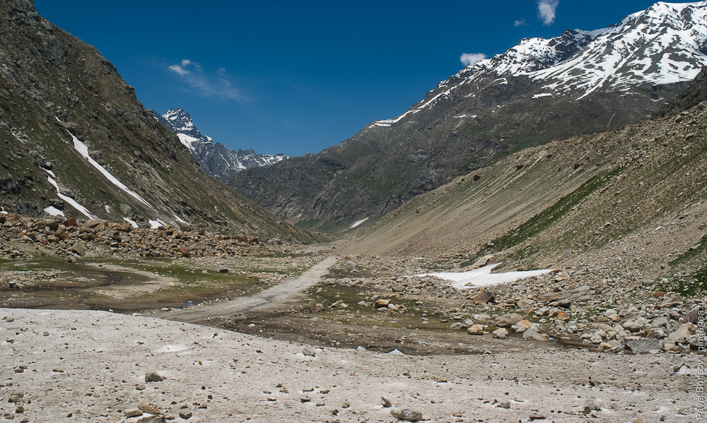 дорога в Лахуле, road in Lahaul