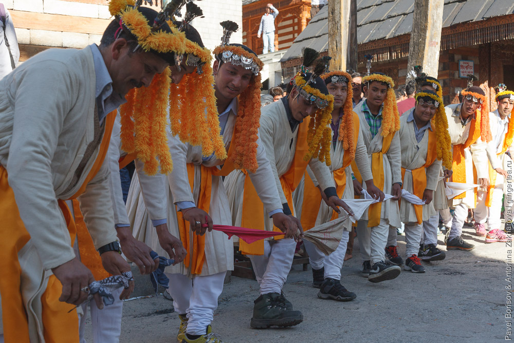 танец нати в штате Химачал-Прадеш