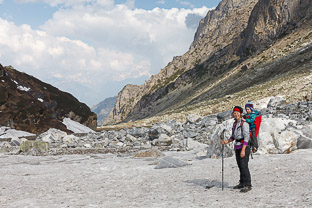 К горе Део-Тибба в Индийских Гималаях