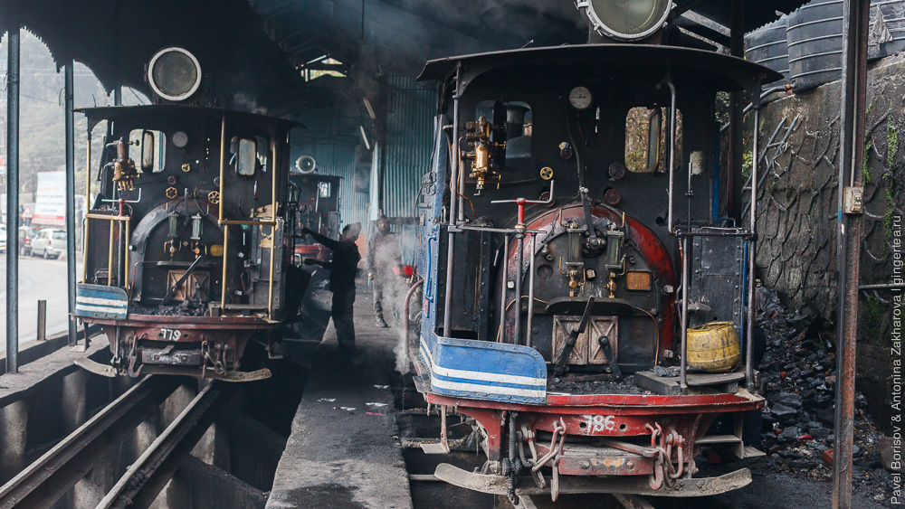 Стимпанк, Steampunk, Паровозы DHR class B, Дарджилингская Гималайская железная дорога