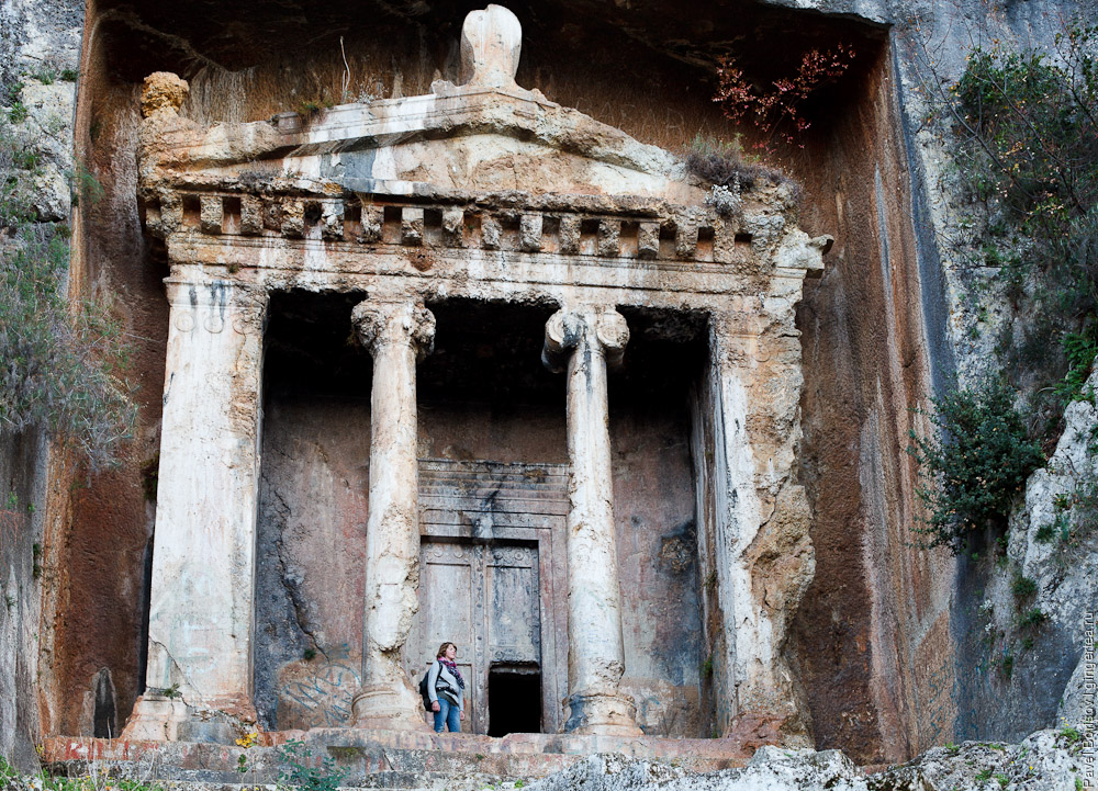 гробница Аминтаса в Фетхие