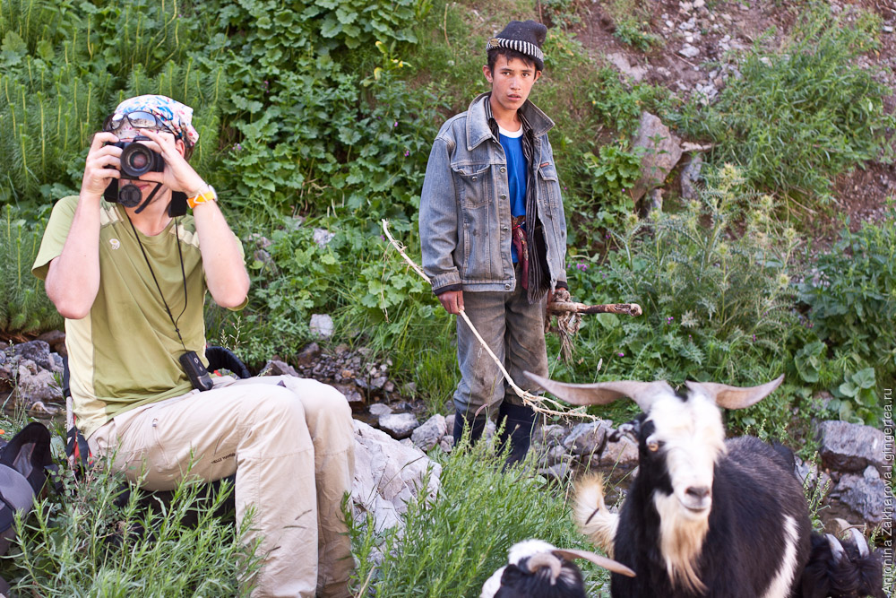 Жители Таджикистана. Фото