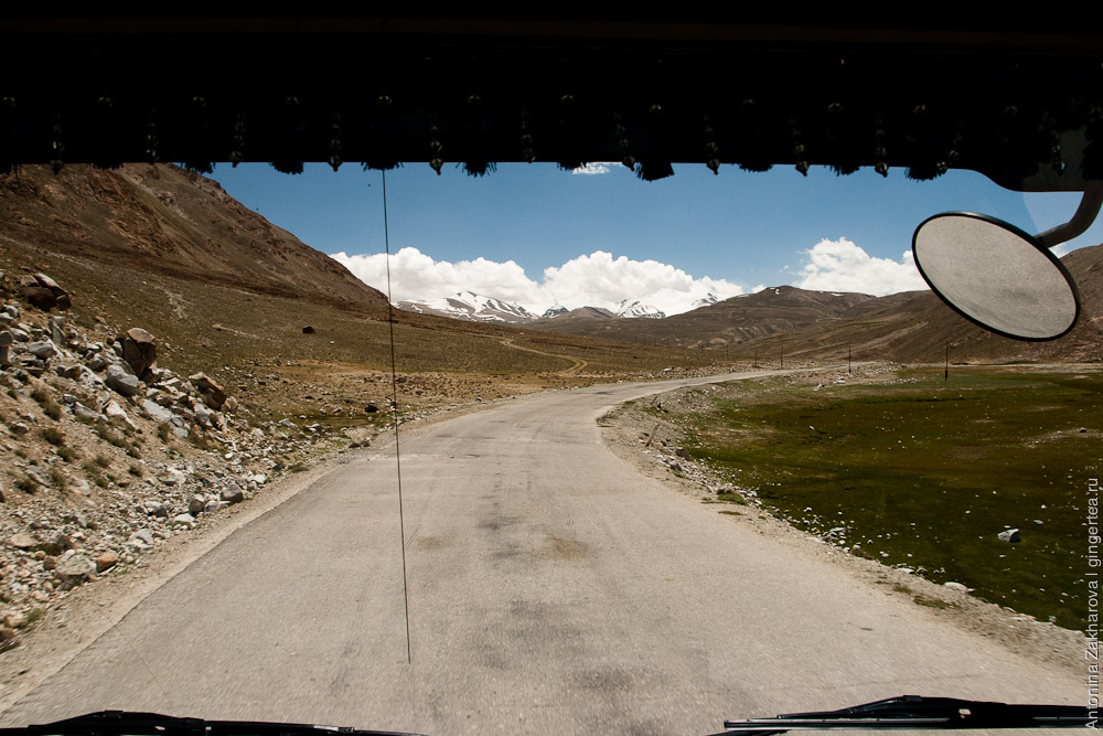 дорога в Таджикистане, road in Tajikistan