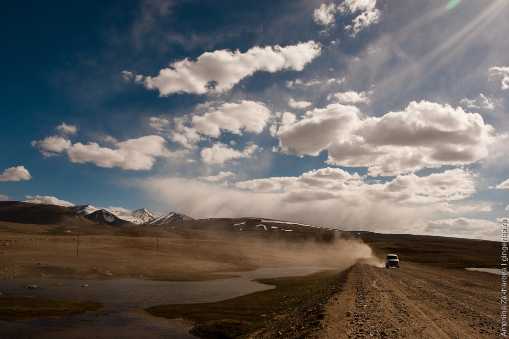 дорога в Таджикистане, road in Tajikistan