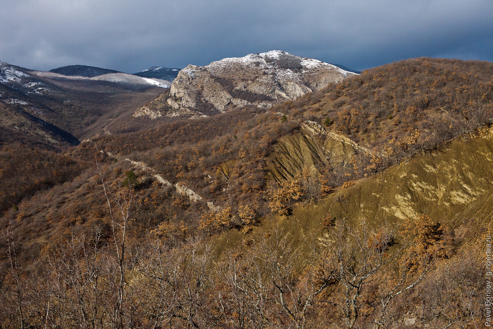 горный поход по Крыму в январе 2015