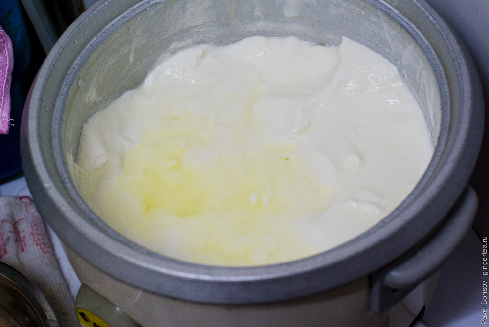 Самодельный йогурт, curd, handmade yoghurt