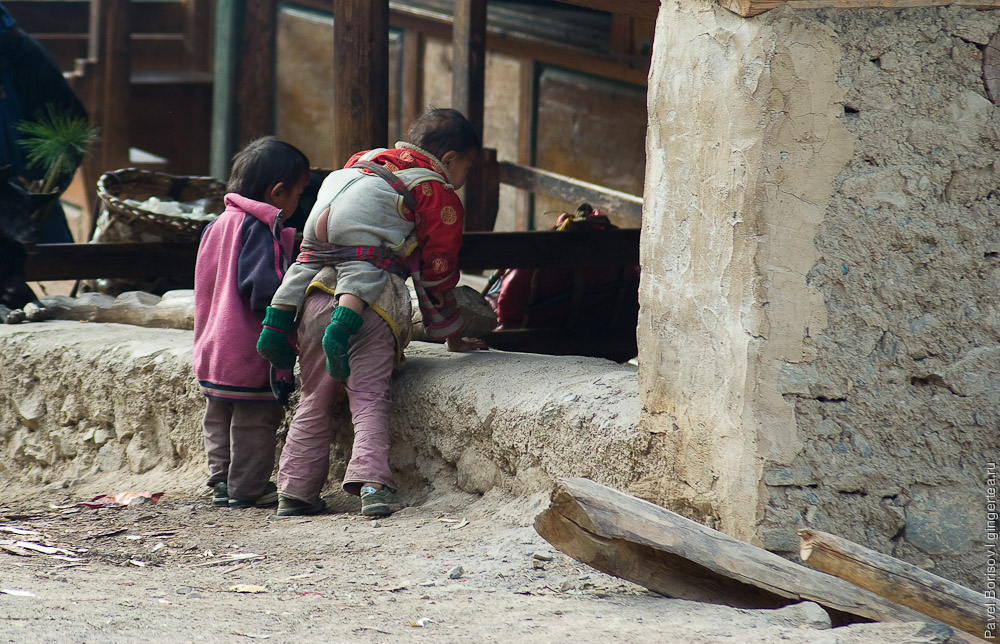 деревня в Тибете