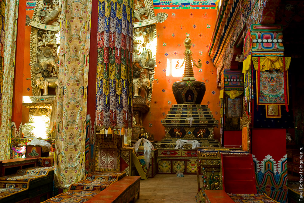 тибетский монастырь в Цинхае