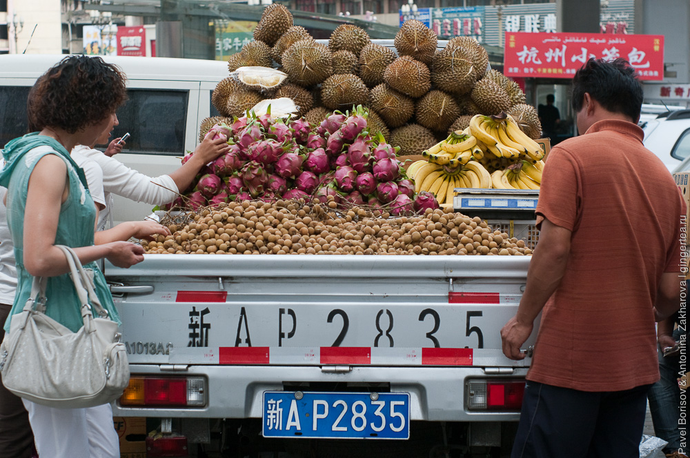 тропические фрукты в Китае, Урумчи