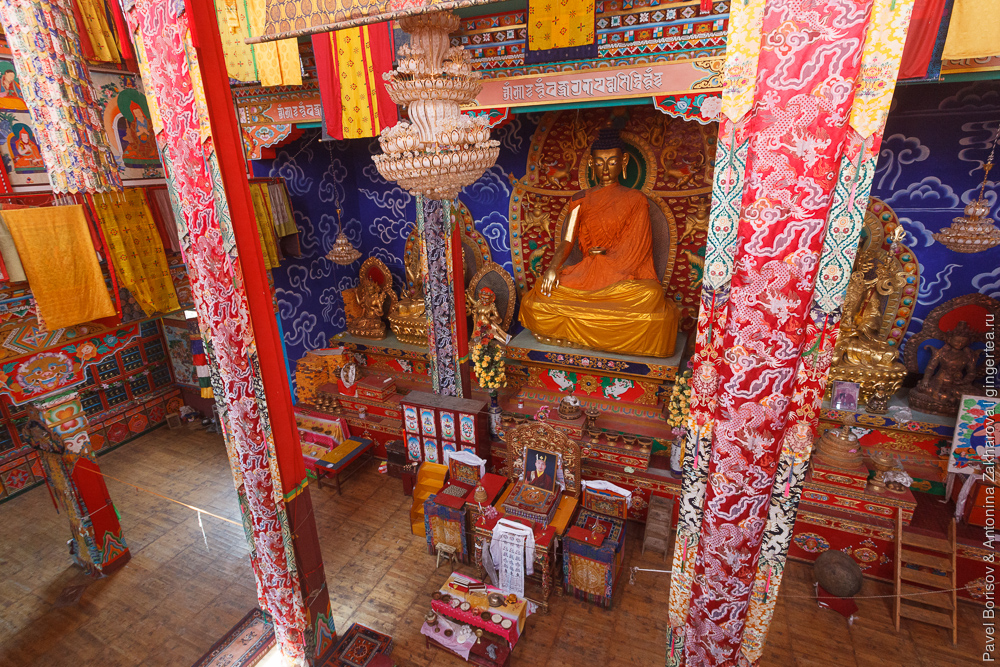 тибетский монастырь на Меконге