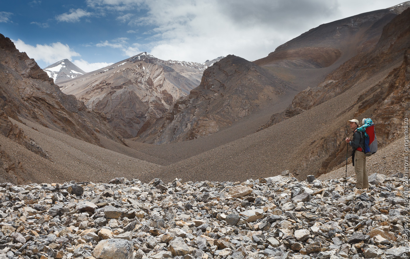 подъем к вершине Лингти, Индийские Гималаи