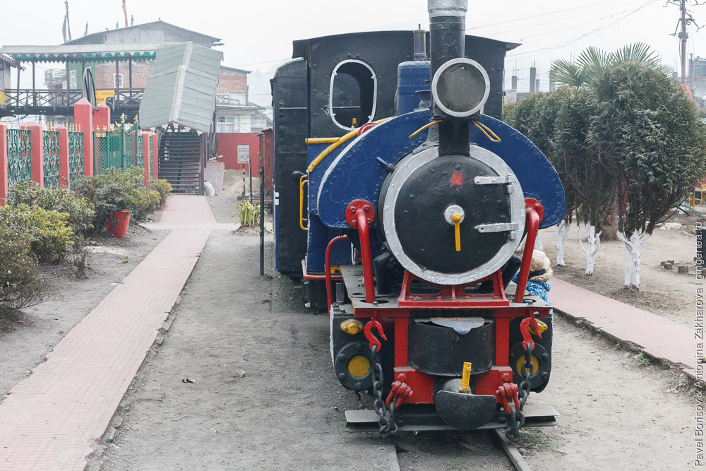 Раритетный паровоз Baby Sivok Дарджилингская Гималайская железная дорога