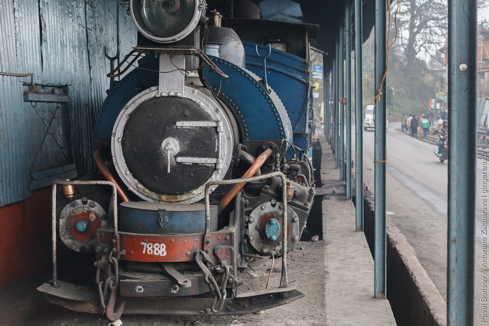 Паровоз DHR class B, обслуживание, Дарджилингская Гималайская железная дорога