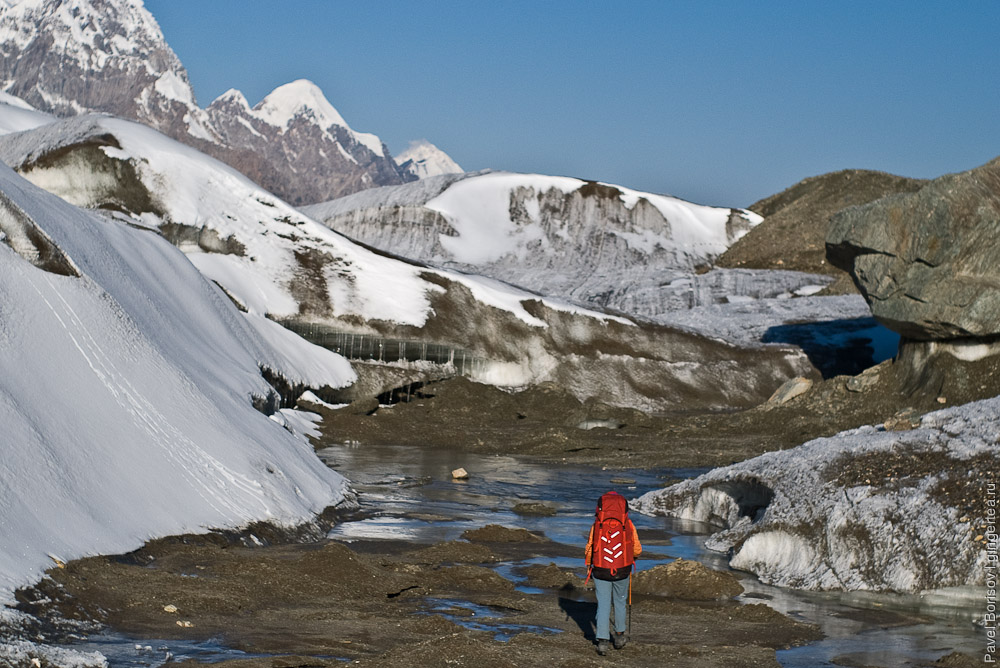 Пешком к Хан Тенгри и пику Победы по леднику Иныльчек