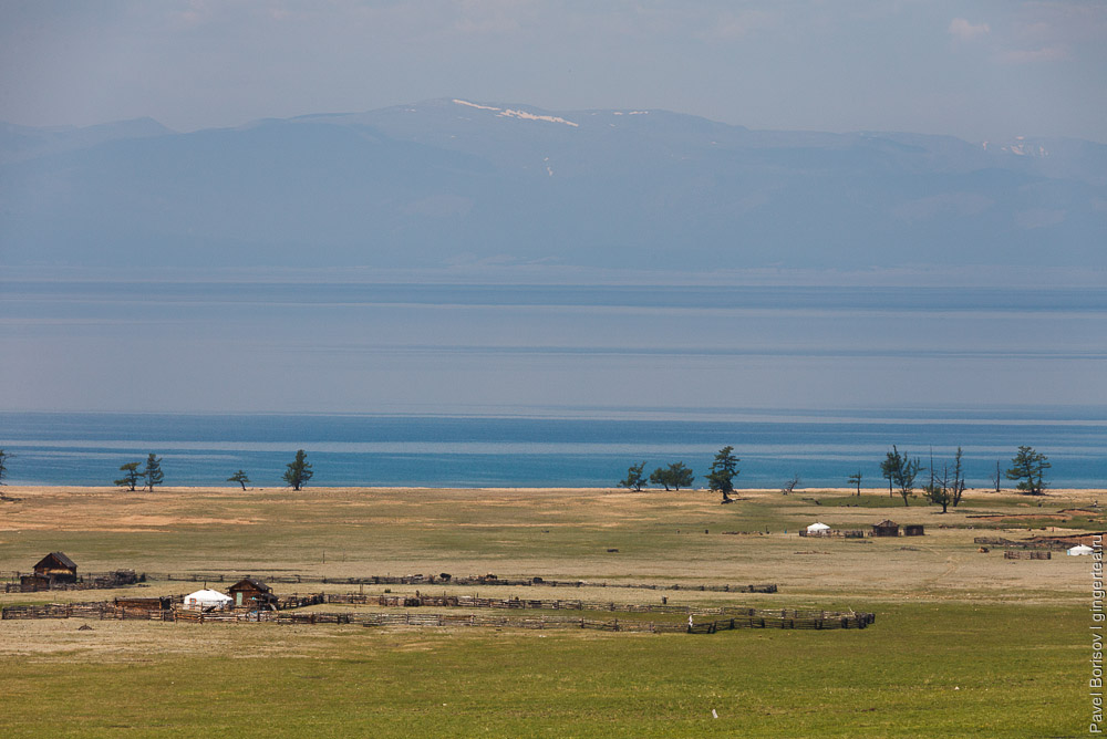 озеро Хубсугул в Монголии