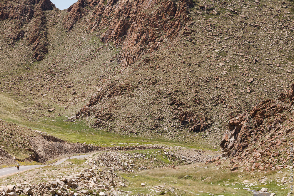 дорога в Монгольском Алтае