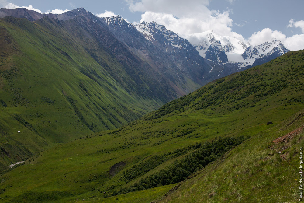 горный поход по Северной Осетии